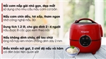 Nồi cơm điện Kangaroo 1.2 lít KG822 đỏ